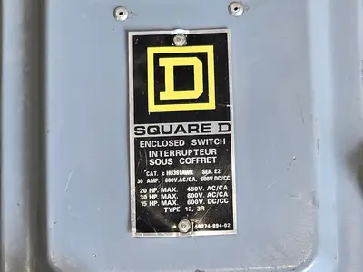 Used SQUARE D HU361AWK Switchgears British Columbia CA | Lenmark #1434856