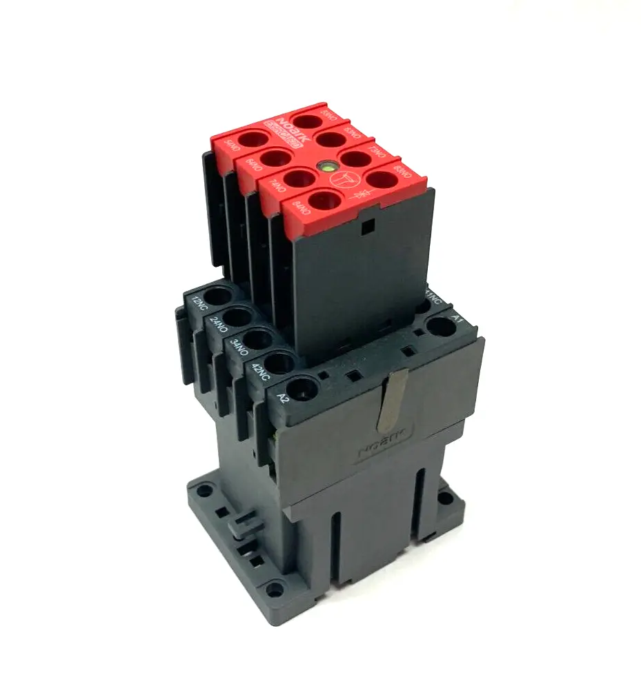 Ex9RCA62DB,1321901 | Noark Ex9RCA62DB Safety IEC Control Relay 6NO+2NC 24VDC 1321901 - New Other