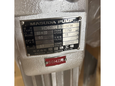 USED MASUDA HD65W4-3.7 SEW