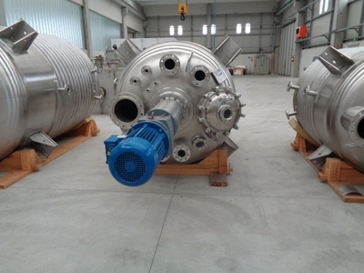 2,000L S/S 1/2 coiled New Reactor