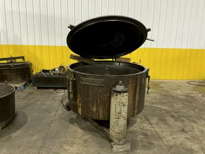 48" WIDE TOLHURST MODEL #48 CHIP SPINNER & OIL SEPARATING CENTRIFUGE : YOBRO #25010
