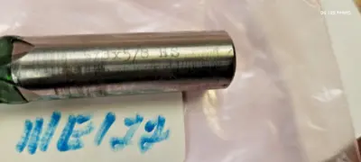 NEW 5/5"X 5/8" HS END MILL 4 FLUTE