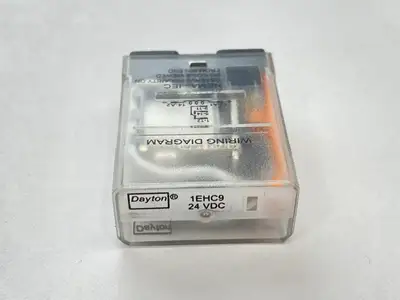 Used Dayton General Purpose Plug In Relay 15A 24VDC LOT OF 7 Relays & Switches Michigan US | Maverick Industrial Sales #1395414