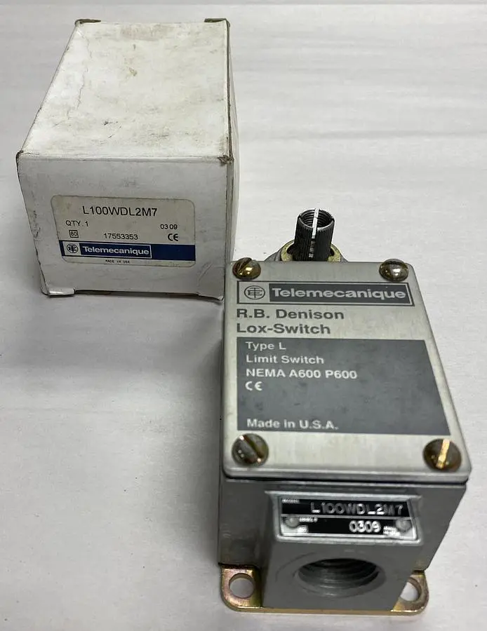 New | in-Stock TELEMECANIQUE L100WDL2M7 Miscellaneous Equipment (Electrical & Power) | Surplus Asset Holdings #1188222