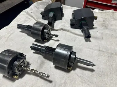 Haas Live Tools for ST Lathes - (3) Axial and (2) Radial