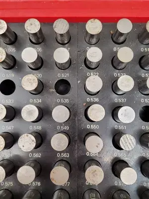 USED MHC M3 MINUS PLUG GAGE SET