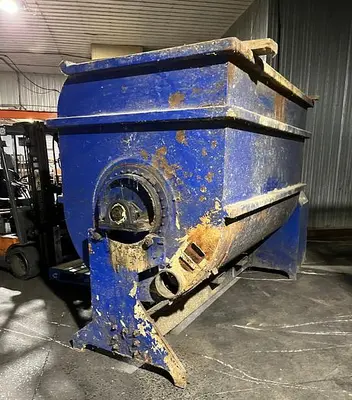 Mixer, Paddle, 175 CF, Carbon Steel, Tilt Discharge, #5991227