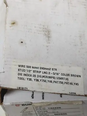 New | in-Stock BURNDY YA342N Miscellaneous Equipment (Electrical & Power) | Surplus Asset Holdings #1191053