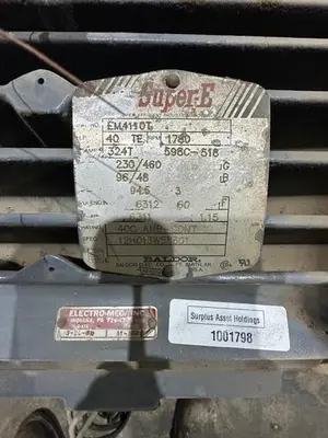 USED BALDOR SQUIRREL CAGE