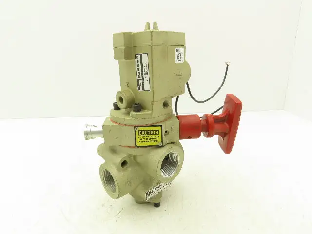 ROSS 2773A6082 Solenoid Valve W/Lockout 1"NPT 15-145PSI 120VAC 50-60Hz