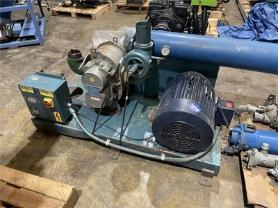 25 HP Una-Dyn Vacuum Conveyor With Rotary Lobe Blower