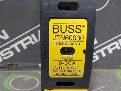 Lot of 10 BUSS JTN600300 0-30A 600VAC Fuse Holders Class J Used