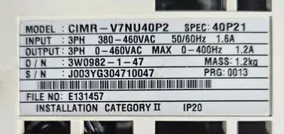 USED Yaskawa 1E-1