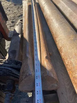 Used AFTERMARKET 5.75” X 44” CABLE TOOL DRILLING CHISEL BIT Construction Equipment Parts Pennsylvania US | East West Machinery & Drilling #1417255