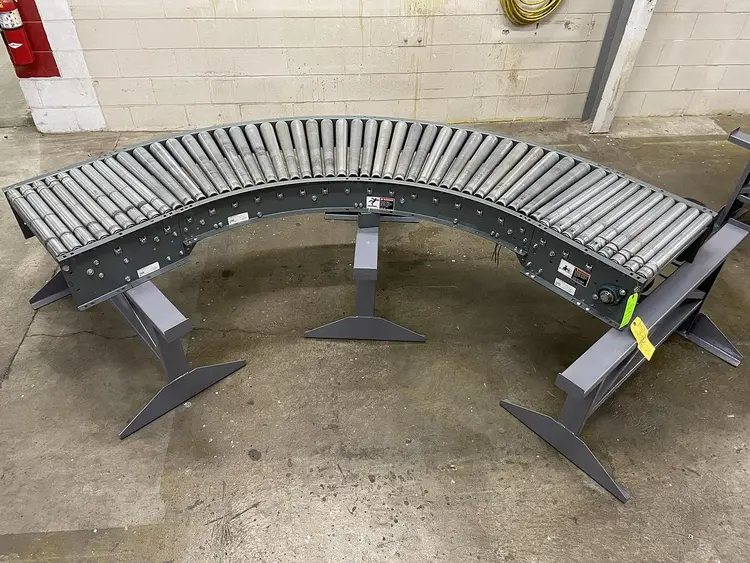 Used INTELLIGRATED 90 DEGREE CONVEYOR Roller Conveyors Wisconsin US | Packer City Sales #1301784