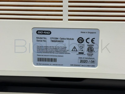 Used Bio-Rad CFX384 Touch PCR/Thermal Cycler Missouri US | BioLabTek #1547025
