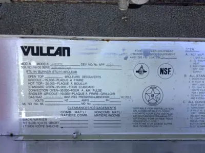USED Vulcan 481FTL.