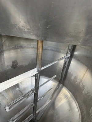 600L S/S JKTD vertical Anchor paddle mixer