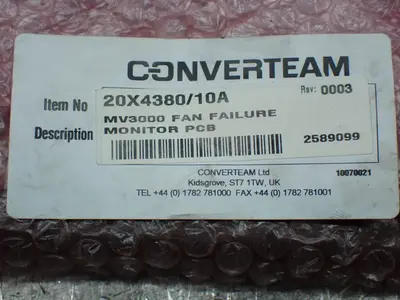 NEW CONVERTEAM 20X4380/10A