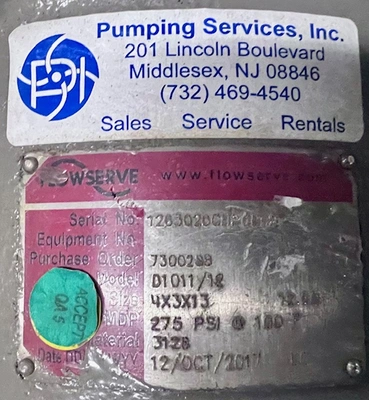 USED Flowserve D1011/12