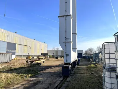 USED SWF GANTRY CRANE 70 TON + 5 TON X 25 METER