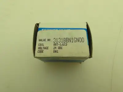 Honeywell Skinner 3131BBN1GN00 Solenoid Valve 3-Way NC 24VDC 100 PSI 1/8" NPT