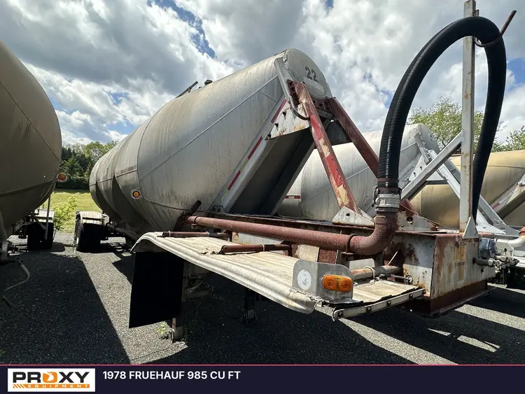 Used 1978 FRUEHAUF 985 CU FT Tanker Trailers Louisiana US | Proxy Equipment #1388809