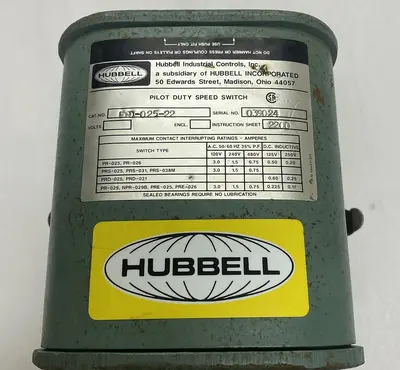 Used HUBBELL PRD-025-22 Relays & Switches | Surplus Asset Holdings #1205780