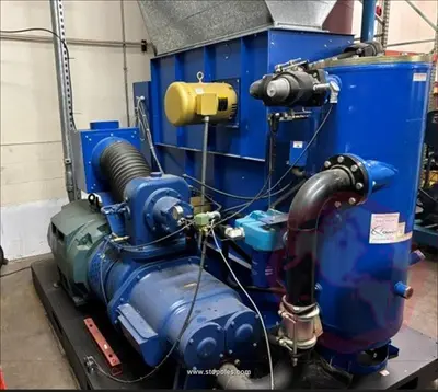 Used 2018 QUINCY QGV-200 Rotary Screw & Sliding Vane Air Compressors Ohio US | Stopol Equipment Sales LLC #1129717