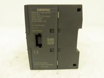 Siemens S7-200 Smart CPU ST60 I/O PLC Input Output Module 6ES7 288-1ST60-0AA0