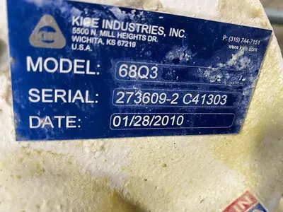 USED 2010 KICE INDUSTRIES INC. 68Q3