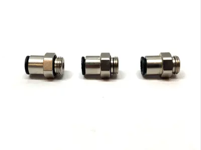 New | in-Stock Legris Push to Connect Male Connector 1/4" NPT 8mm Tube Dia. LOT OF 3 Parts (Hydraulics and Pneumatics) Michigan US | Maverick Industrial Sales #1391677