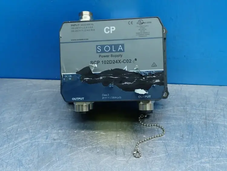 Used SOLA SCP102D24XC02 Power Supplies | HGR 24 #738819