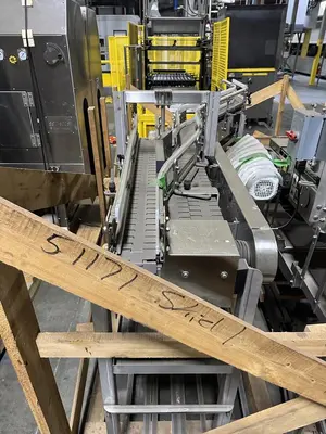 USED 2018 ALLIANCE INDUSTRIAL BOTTLE TRACK CONVEYOR SYSTEM