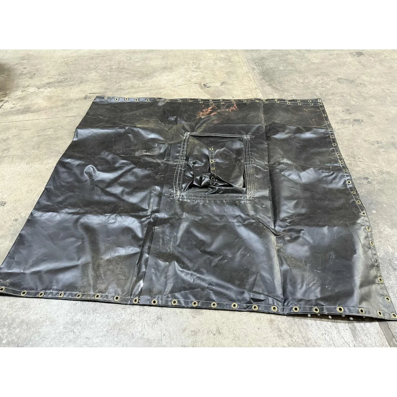 Megalac Rotex Tarp 75" x 167" with Spout