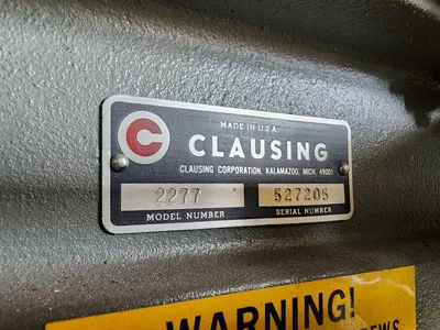 USED CLAUSING 2277
