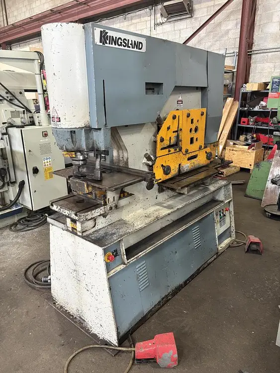 Used KINGSLAND 125XS Ironworkers Ontario CA | Trader Machinery Inc #1142361