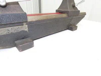 Bench Center Inspection Eccentricity Runout Tool 11-3/4" Swing 25-1/4" Bed