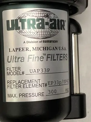 New | in-Stock ULTRA AIR UAP33P Air Filtration Units Ohio US | Surplus Asset Holdings #1246402