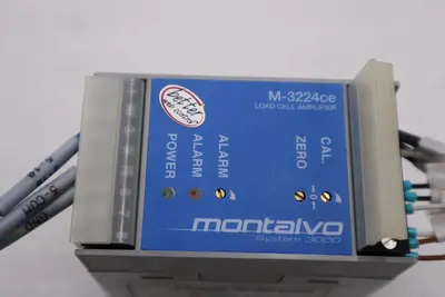 MONTALVO M3224-CE / M3224CE LOAD CELL AMPLIFIER STOCK H1816