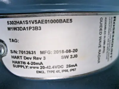 NEW Rosemount 5302 HA1S1V5AE01000BAE5M1W3DA1P3B3