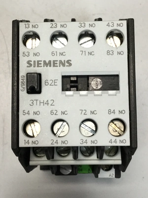 Used SIEMENS 3TH4262-0A PLC Contactors | Ideal Machinery #619929