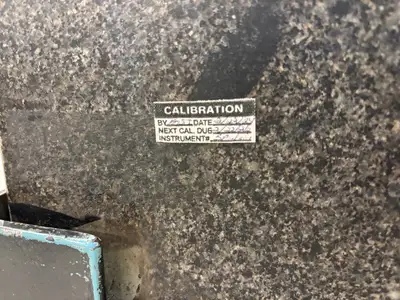Used CONTINENTAL GRANITE CORP. 36 X 48 X 6 GRANITE INSPECTION TABLE Granite Surface Plates Michigan US | Maverick Industrial Sales #1122905