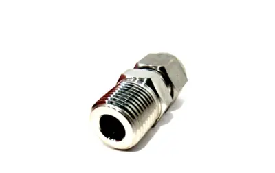 BOX OF 5 NEW HAM-LET 768L-SS-1/2-1/2 MALE STUD NPT TUBE 768LSS1212