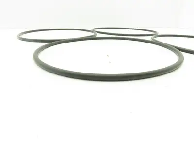 Viton 75 Duro Black O-Ring  1/4" x 9-1/2" ID x 10" OD  Lot of 4