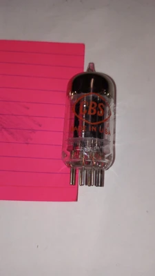 USED CBS 6CB7-LE3D ELECTRON TUBE