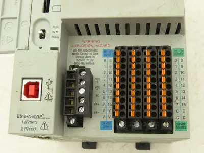 Allen Bradley 1769-L16ER-BB1B CompactLogix L16 DI/O 384KB Controller Series C