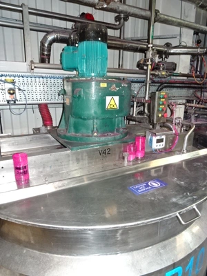 4,500L S/S JKTD Contra Rotational Mix Tank