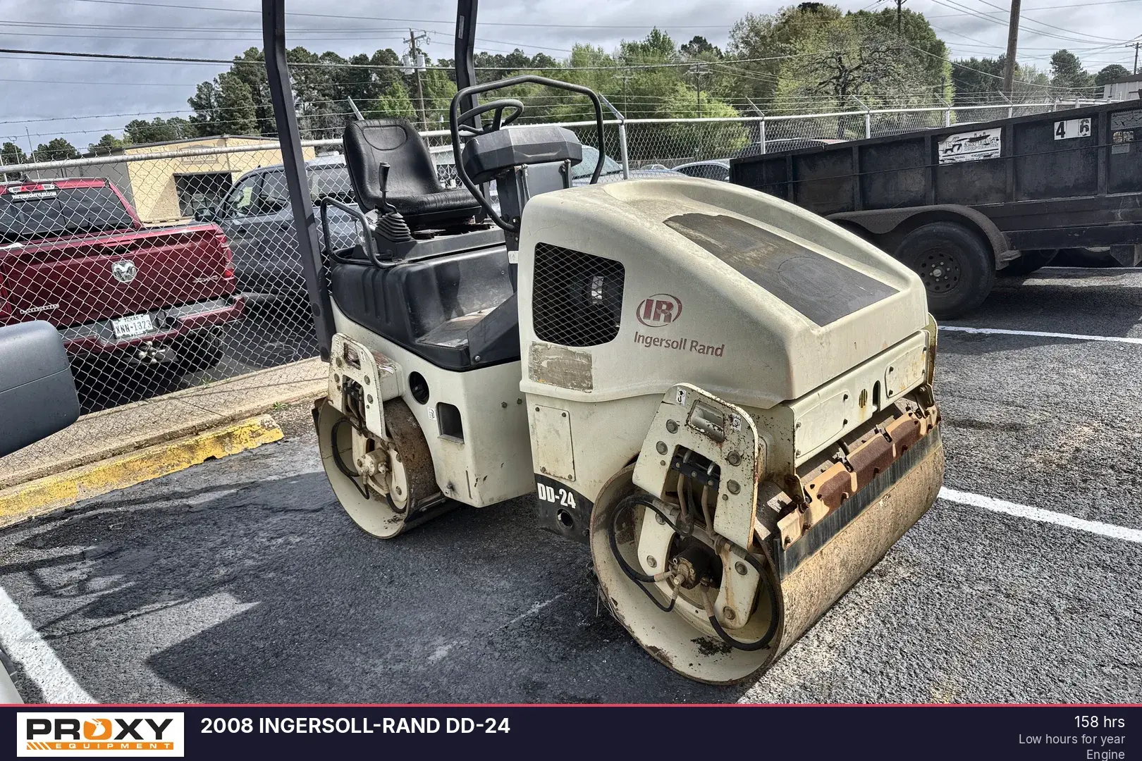 Used 2008 INGERSOLL-RAND DD-24 Tandem Rollers Texas US | Proxy Equipment #1425971