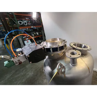 Used Dietrich Remelt Stainless Steel Pneumatic Conveying Dense Phase Transporter